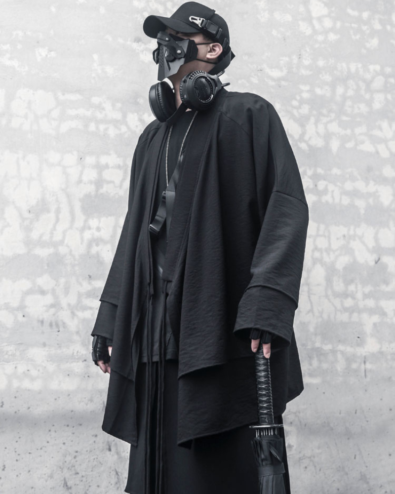 Modern Japanese Fake Two-piece Samurai Coat