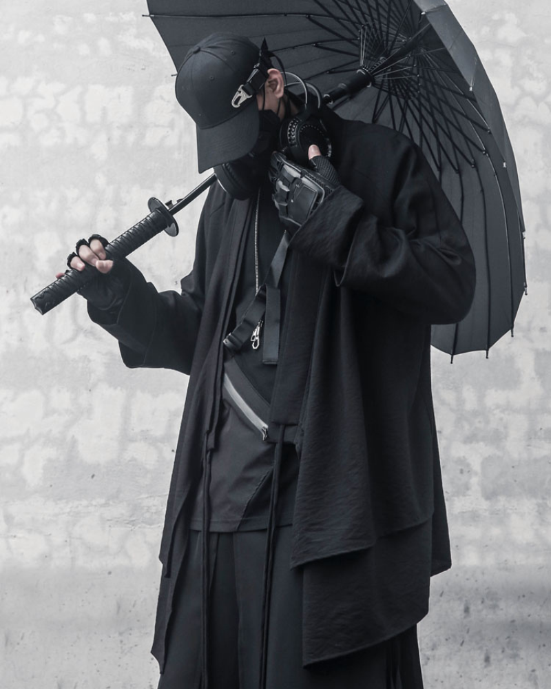 Modern Japanese Fake Two-piece Samurai Coat