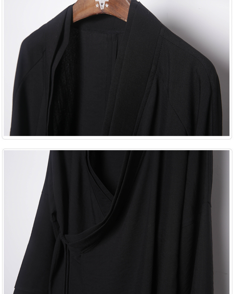 Modern Japanese Fake Two-piece Samurai Coat