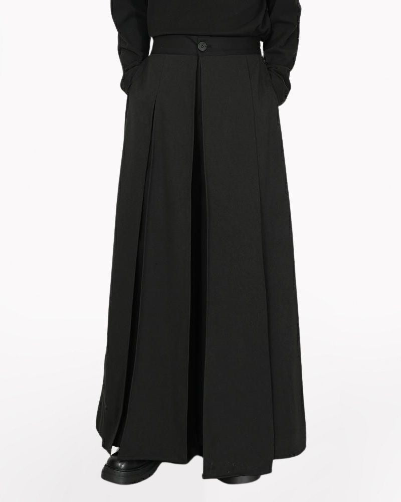 Japanese Irregular Split Samurai Hakama Pants