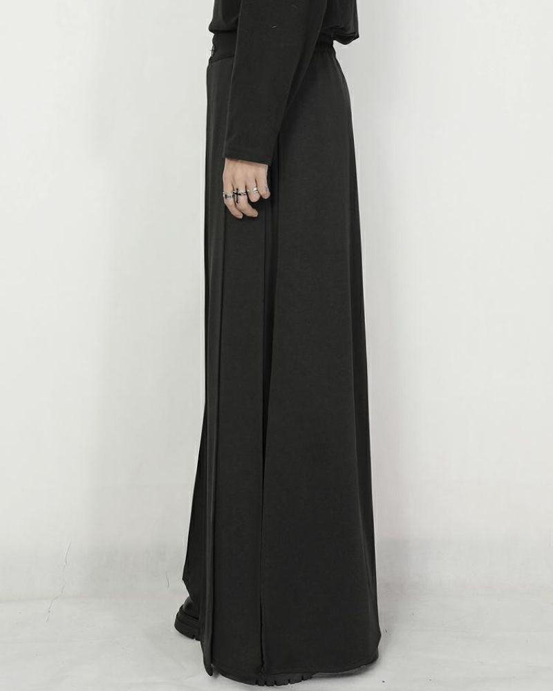 Japanese Irregular Split Samurai Hakama Pants