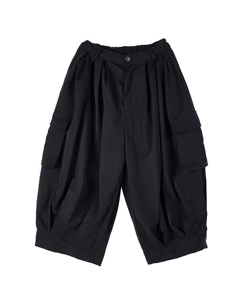Street Japanese Black Ninja Cargo Pants
