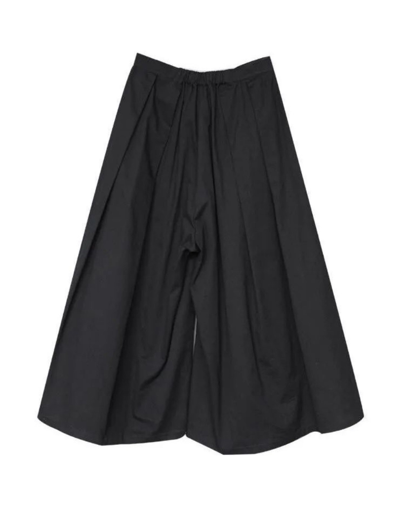 Traditional Japanese Loose Crop Hakama Pants