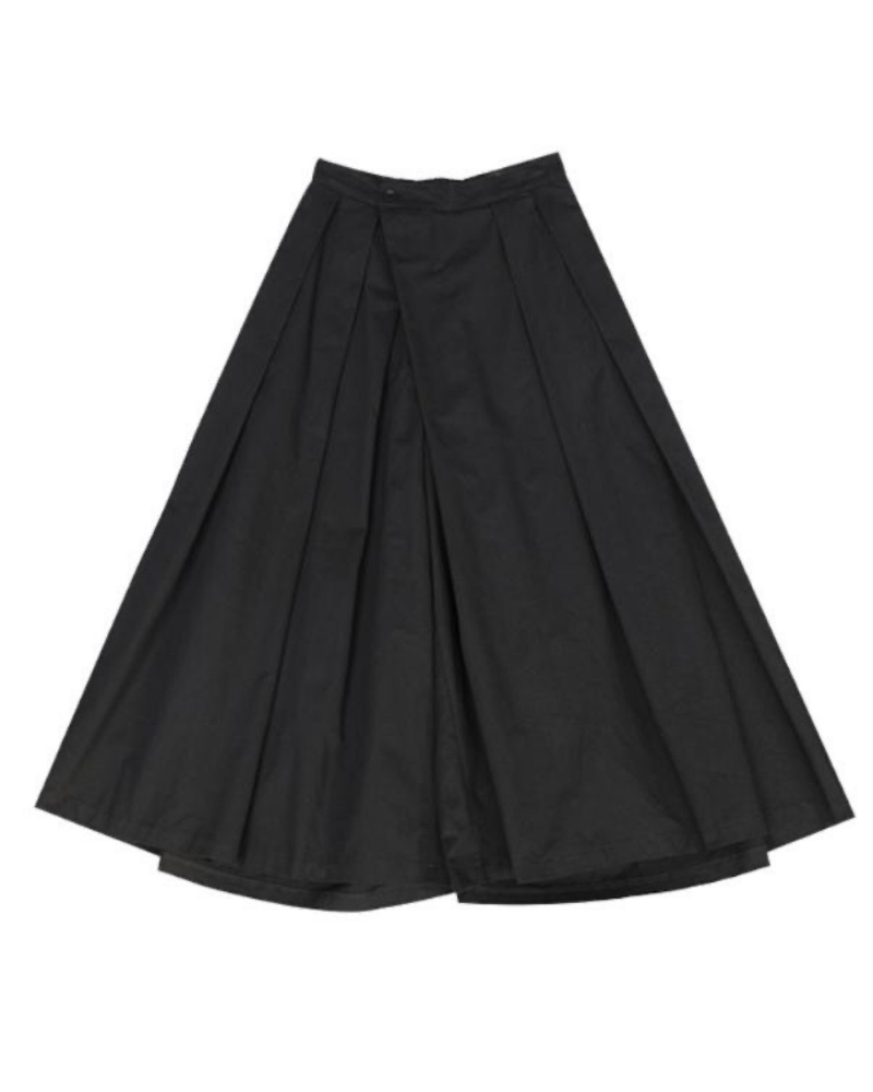 Traditional Japanese Loose Crop Hakama Pants