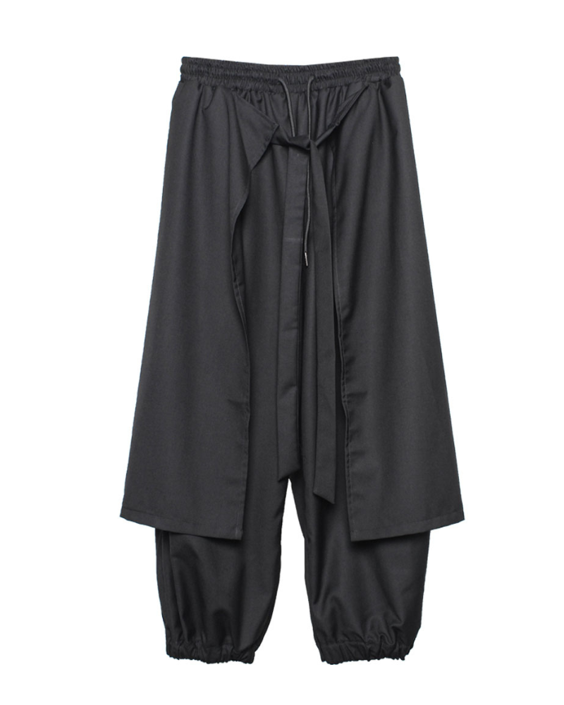 Street Japanese Samurai Functional Two-piece Ninja Pants