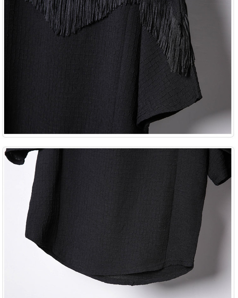 Darkwear Tassel Bat Sleeve T-Shirt