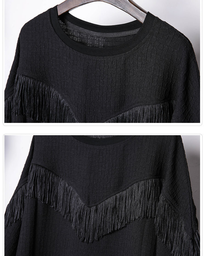 Darkwear Tassel Bat Sleeve T-Shirt