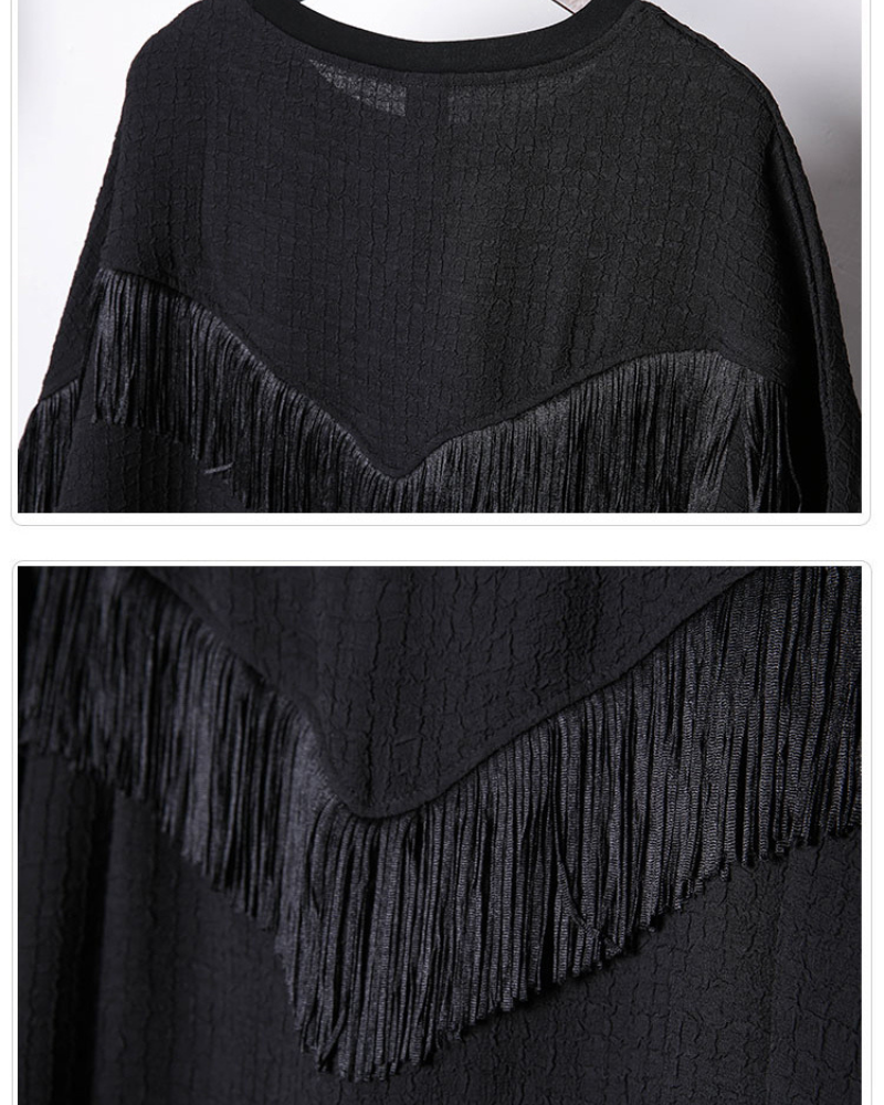 Darkwear Tassel Bat Sleeve T-Shirt