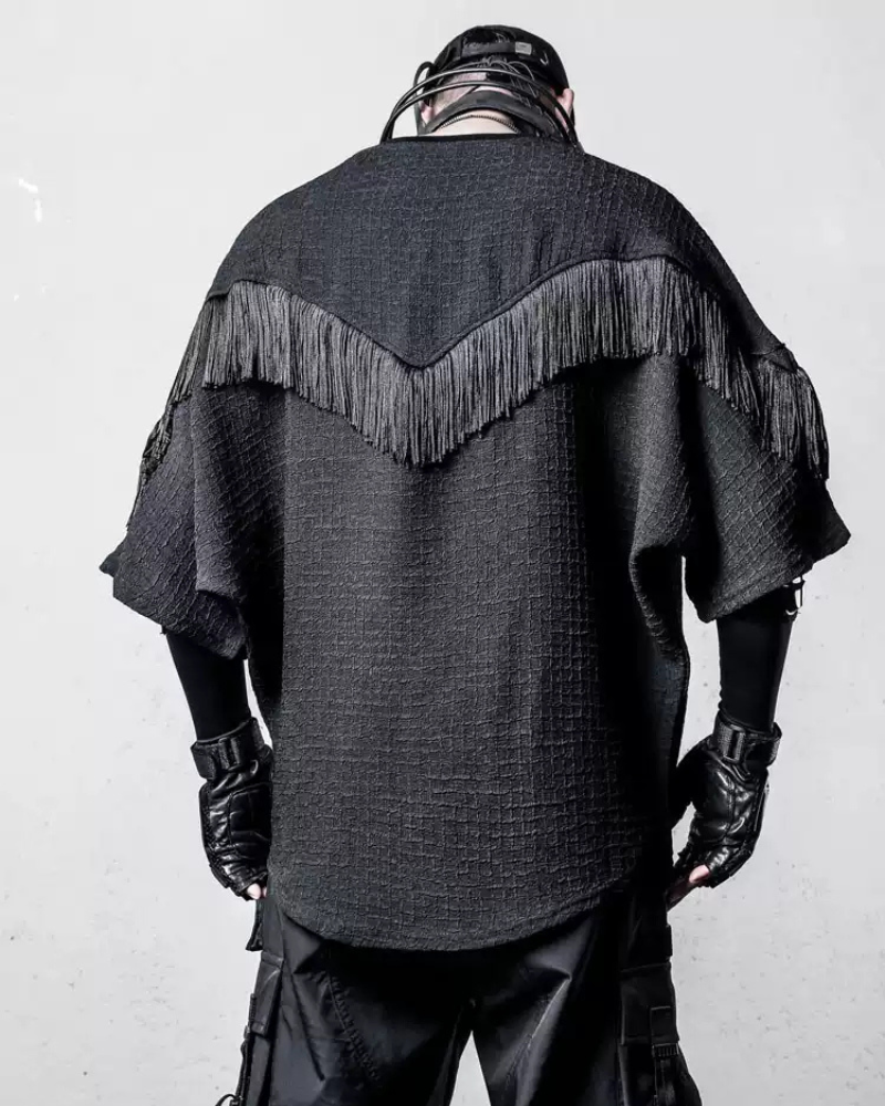 Darkwear Tassel Bat Sleeve T-Shirt