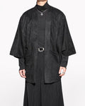 Modern Japanese Suede Kimino Jacket