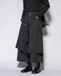 Modern Japanese Style Vintage Wide Leg Hakama Pants