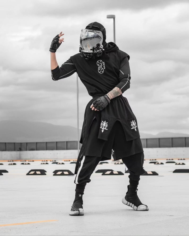 Futuristic Techwear Ninja Pants