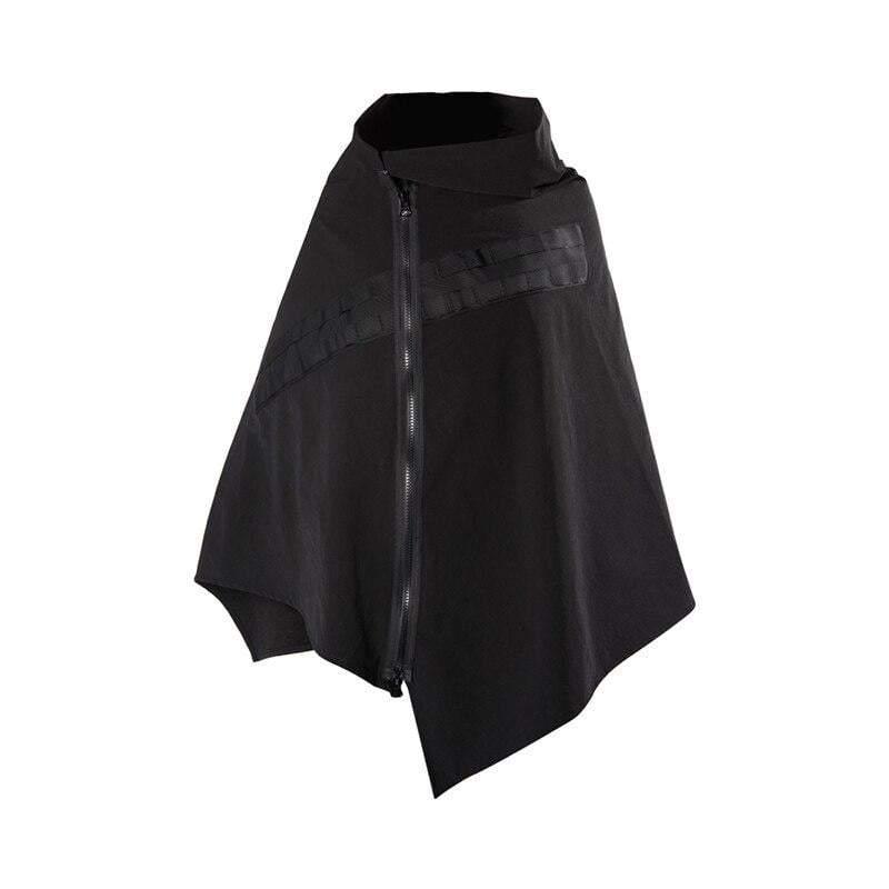 Cyberpunk Black Samurai Ninja Jacket Cloak