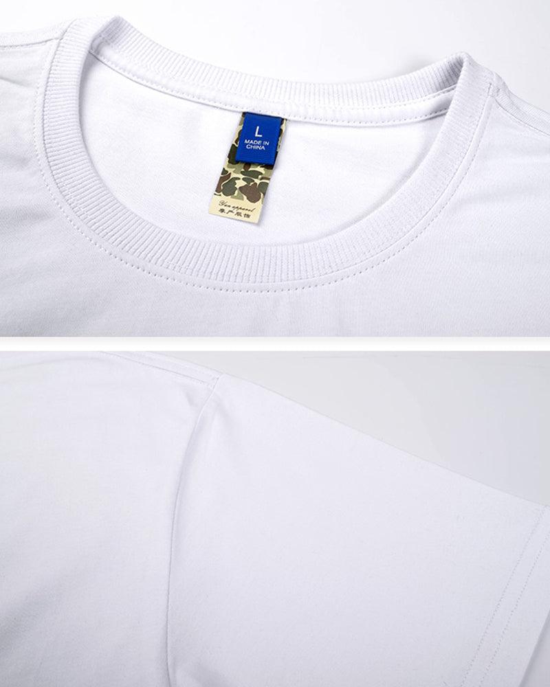 Oversize Streetwear Smiley Face Graphic T-Shirt