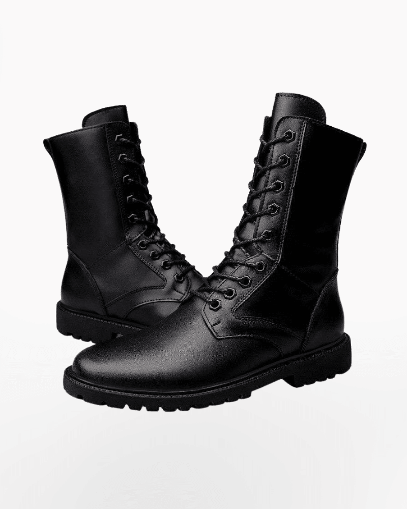 Techwear Tactical Leather Boots