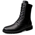 Techwear Tactical Leather Boots