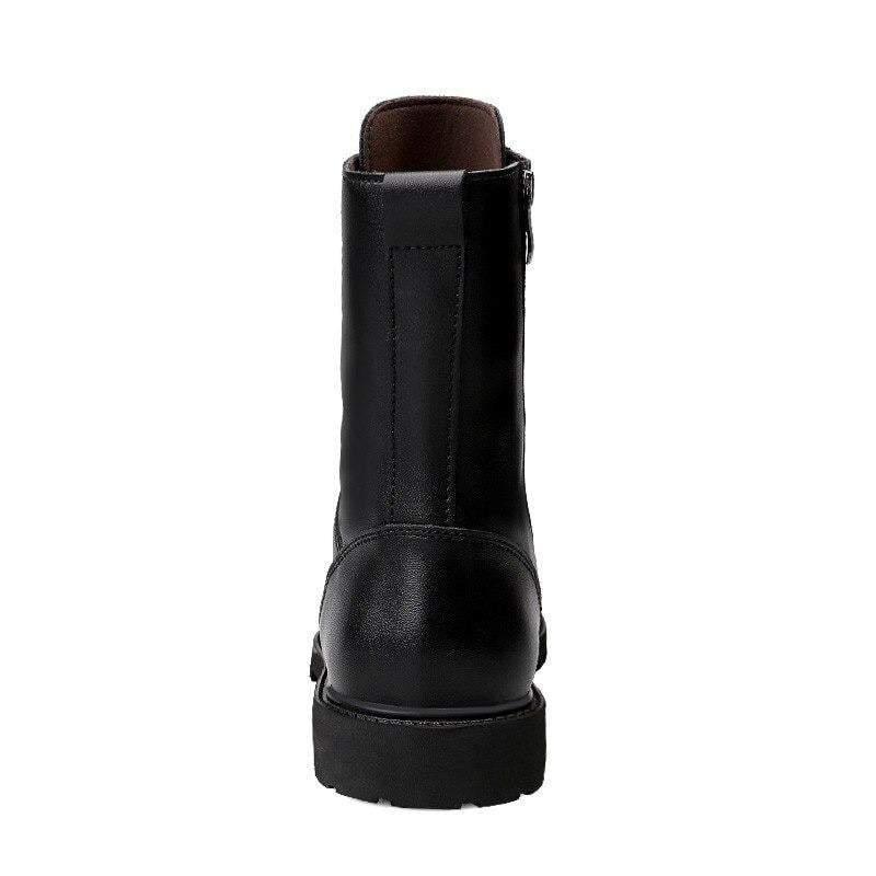 Techwear Tactical Leather Boots