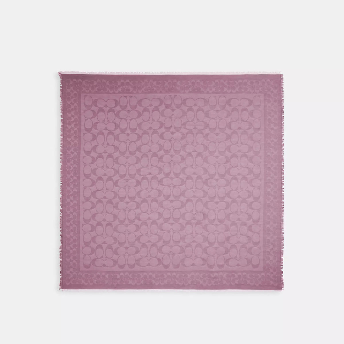 Coach Outlet Signature Oversized Square Scarf