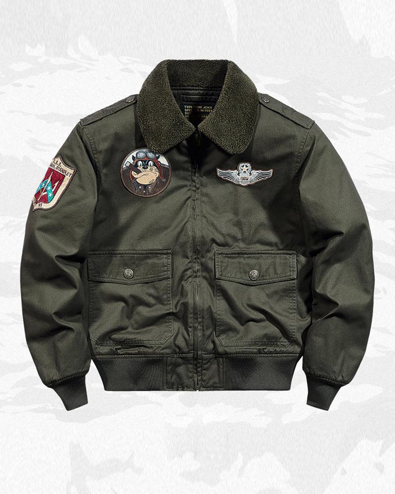 Techwear Vintage Winter Bomber Jacket