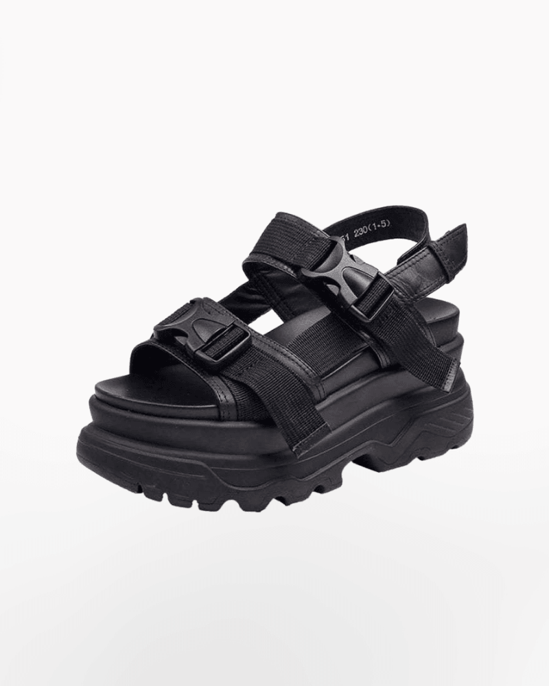 Techwear Women Platform Sandals