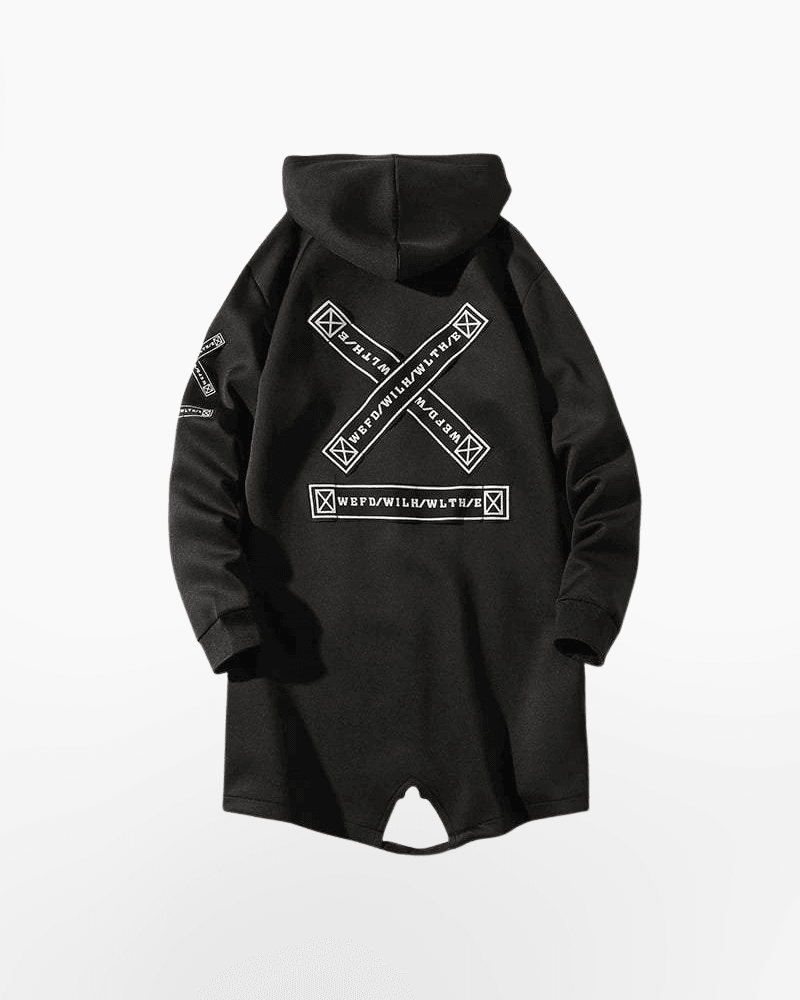 Japanese Streetwear Cyberpunk Long Jacket Coat