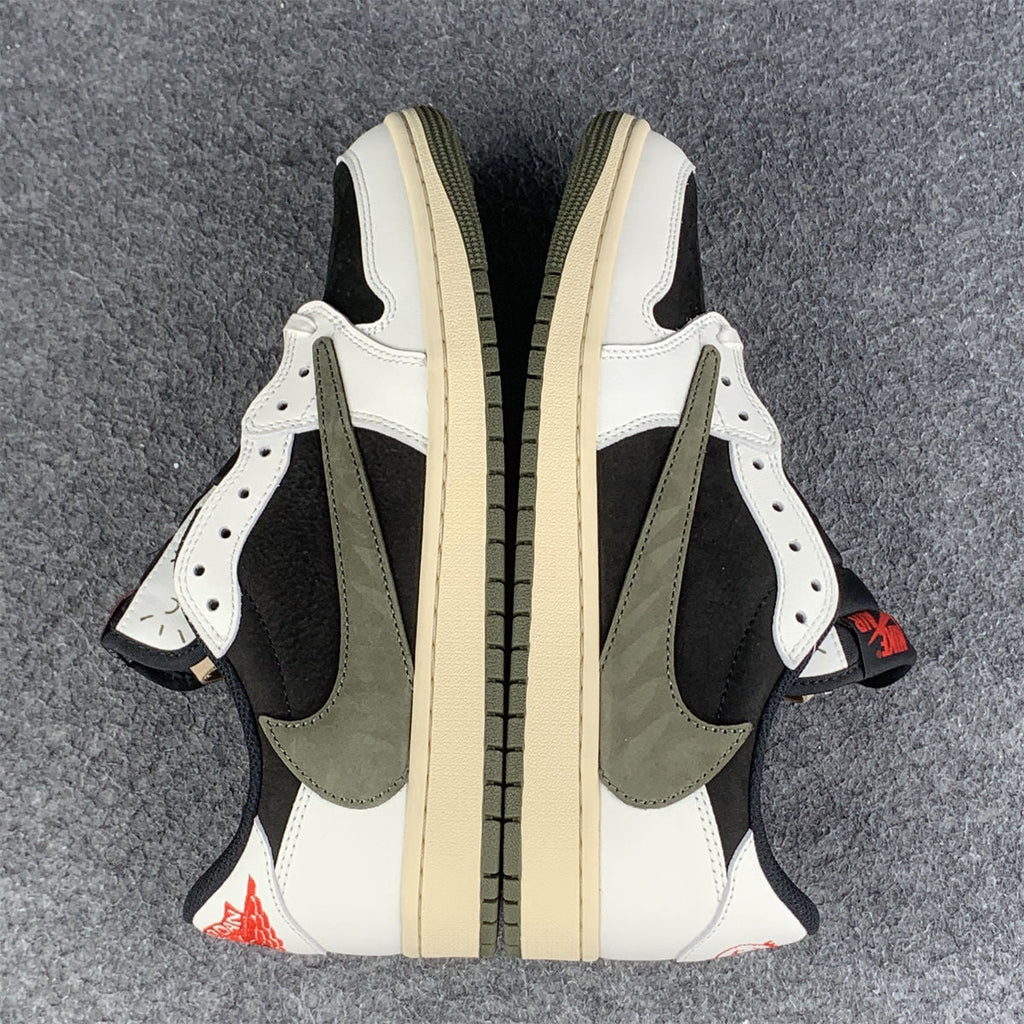 Travis Scott x Wmns Air Jordan 1 Low OG 'Olive' (B-Grade Version)