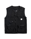 Outdoor Black Sleeveless Cargo Vest