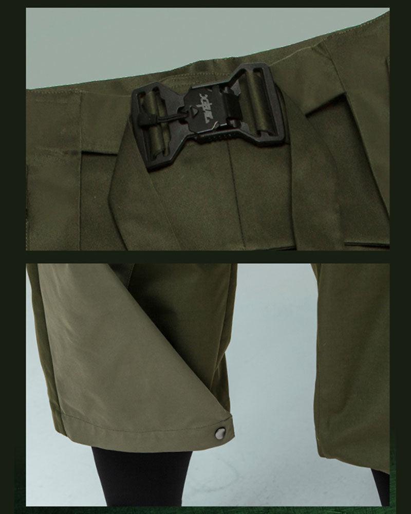 XIPHEVIL Cyberpunk Outfits City Judge Unisex Ninja Pants