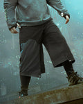 XIPHEVIL Cyberpunk Outfits City Judge Unisex Ninja Pants