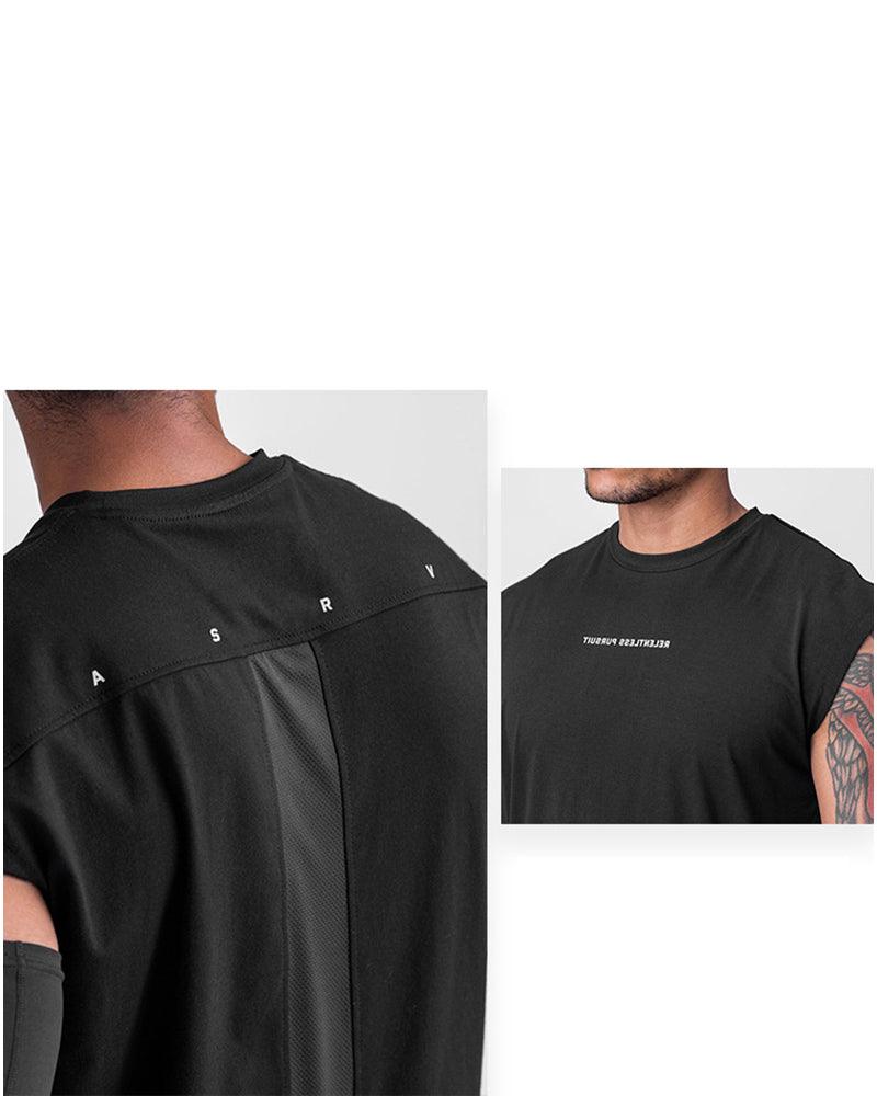 Techwear Sleeveless Mens Muscle Shirt