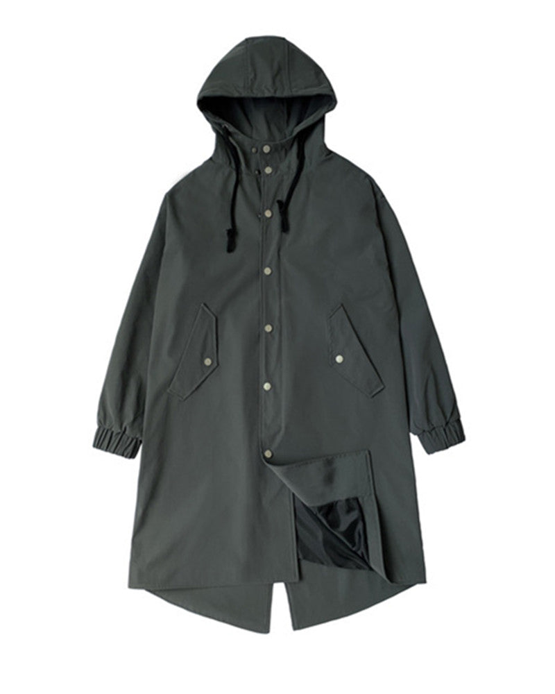 Techwear Outfits Long Jacket Coat