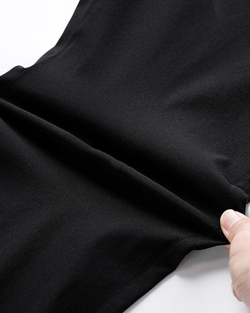 Techwear Summer Ice Silk Wide Leg Pants
