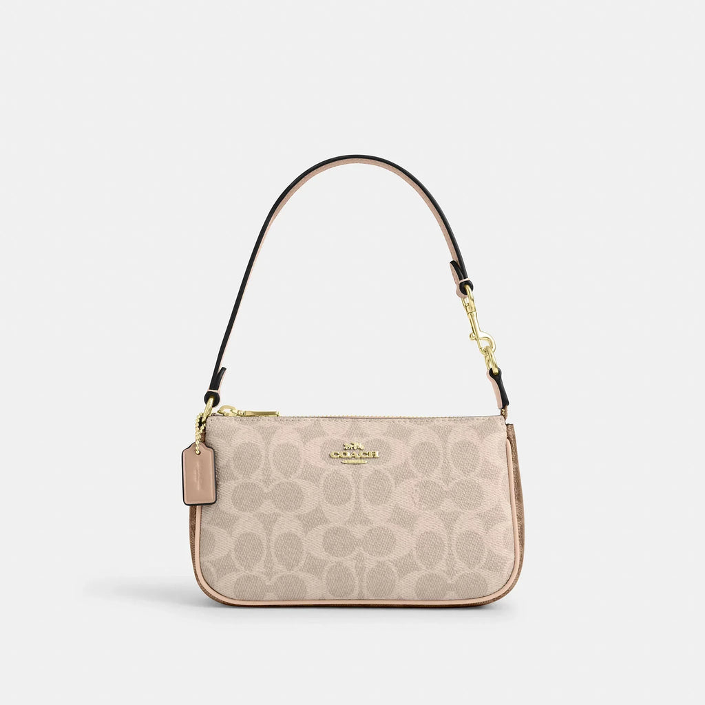 Coach Outlet Nolita 19 In Blocked Signature Canvas