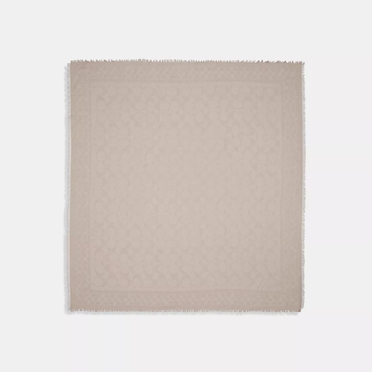 Coach Outlet Signature Oversized Square Scarf