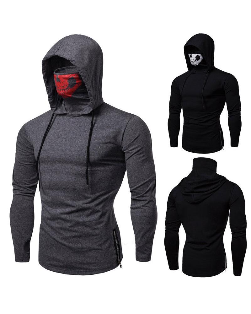 Techwear Ninja Skull Mask Hoodie