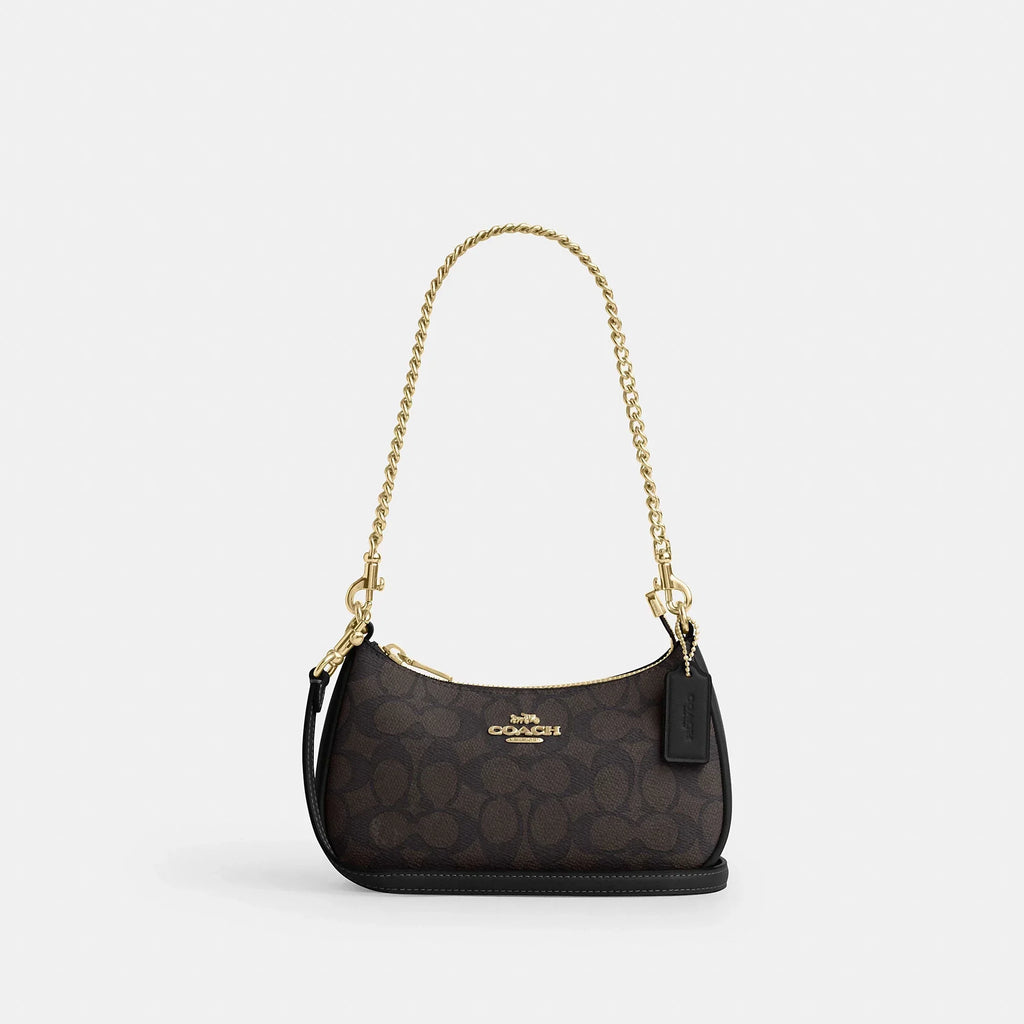 Coach Outlet Teri Mini Crossbody Bag In Signature Canvas