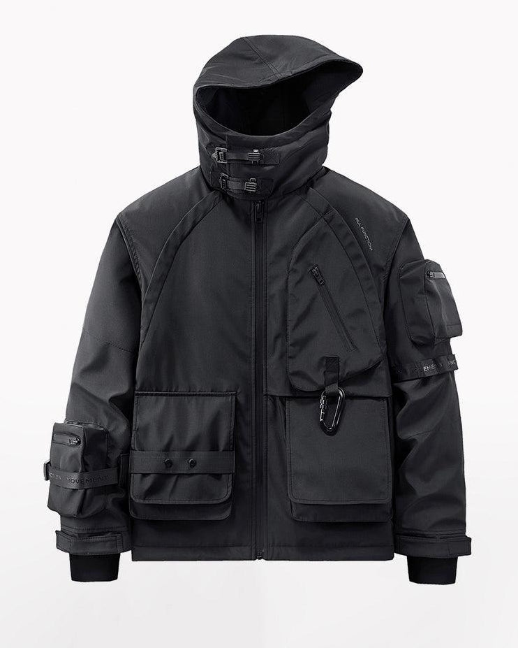 Techwear Multi-pocket Cargo Winter Jacket