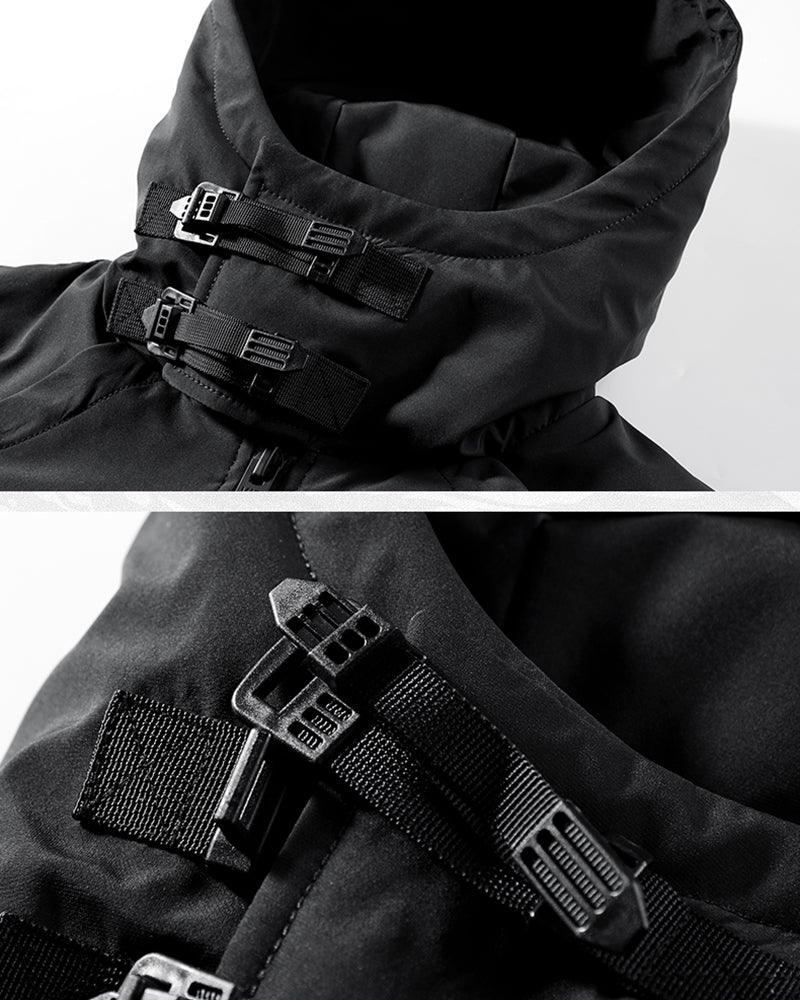 Techwear Multi-pocket Cargo Winter Jacket