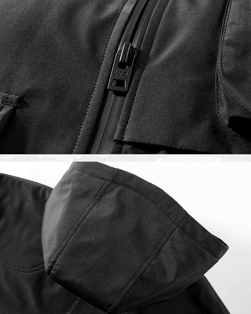 Techwear Multi-pocket Cargo Winter Jacket