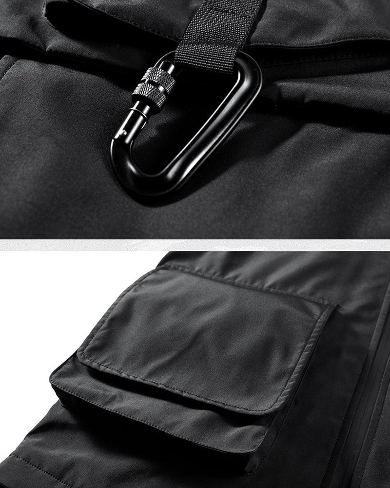 Techwear Multi-pocket Cargo Winter Jacket