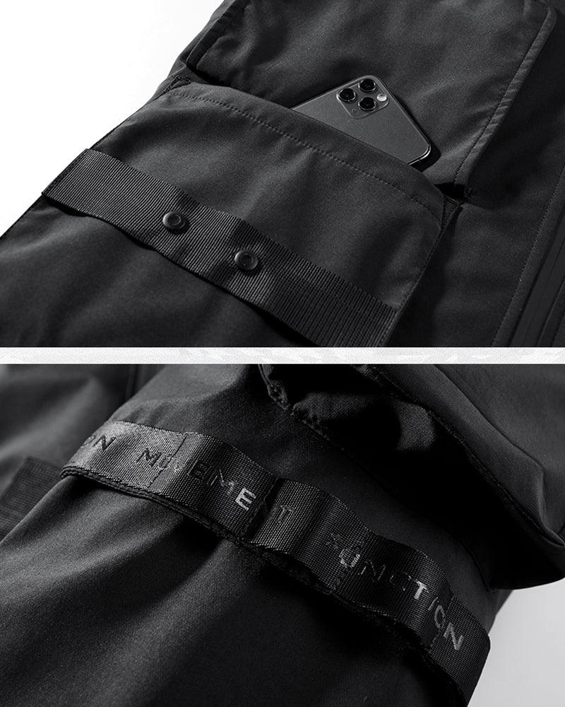 Techwear Multi-pocket Cargo Winter Jacket