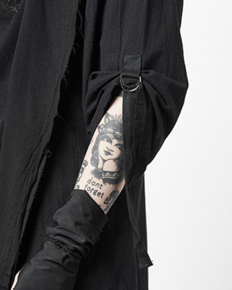 Diablo Immortal Techwear Ninja Cloak Long Coat