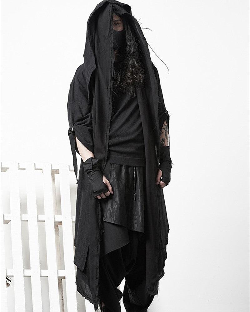 Diablo Immortal Techwear Ninja Cloak Long Coat
