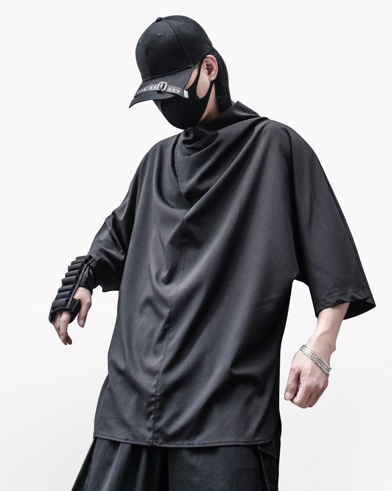 Modern Japanese Techwear Loose Bat T-Shirt