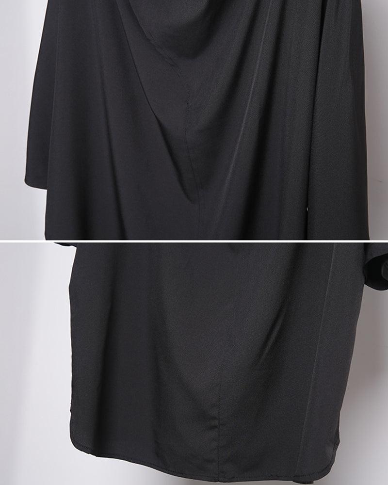 Modern Japanese Techwear Loose Bat T-Shirt