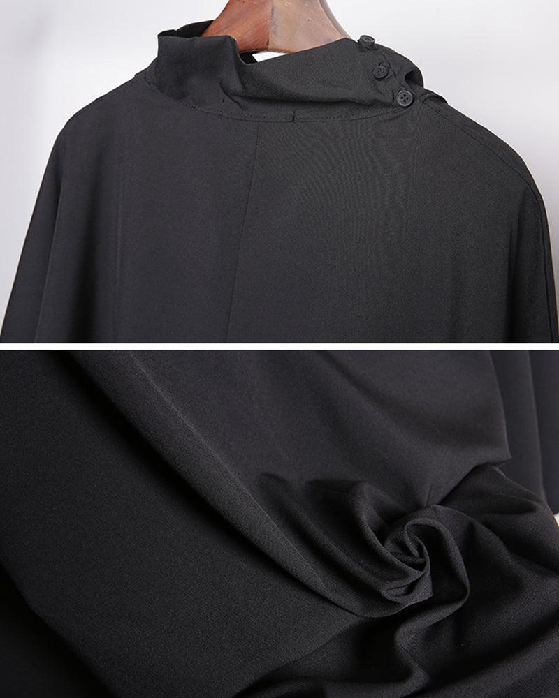 Modern Japanese Techwear Loose Bat T-Shirt