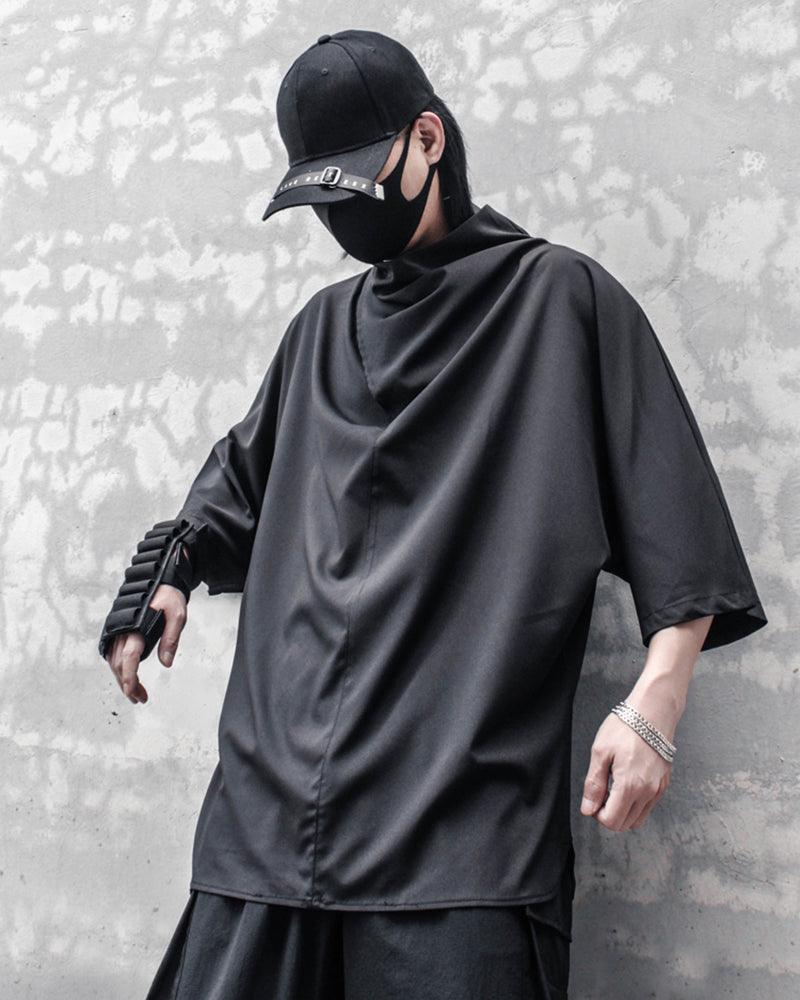 Modern Japanese Techwear Loose Bat T-Shirt