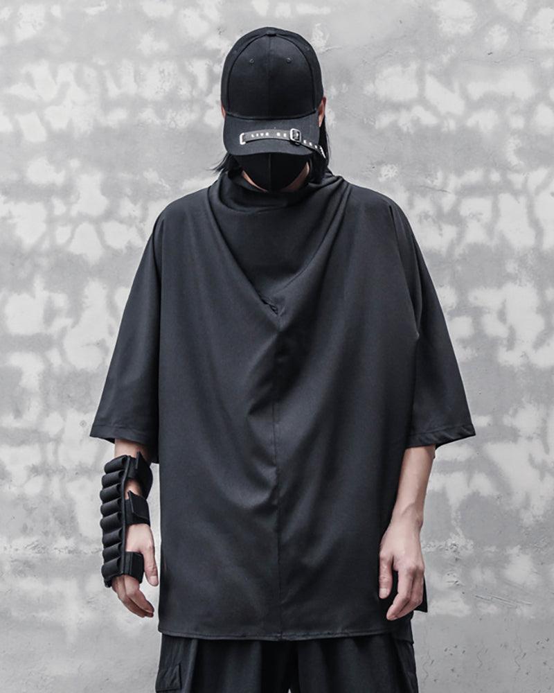 Modern Japanese Techwear Loose Bat T-Shirt