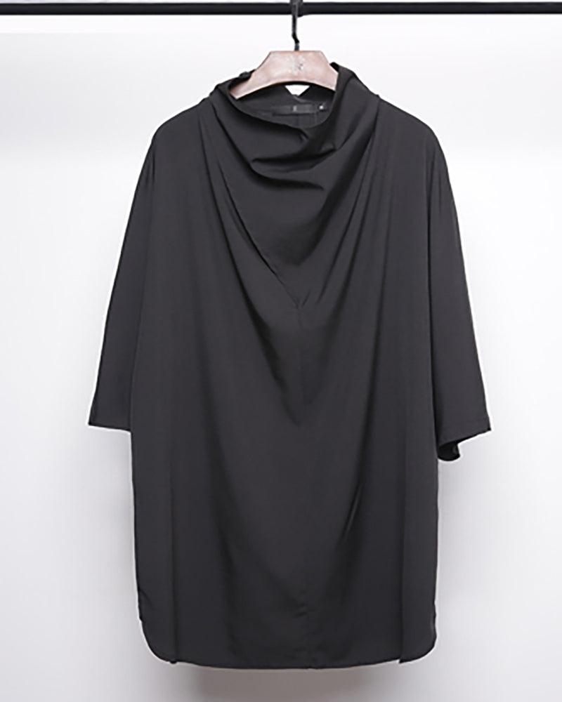 Modern Japanese Techwear Loose Bat T-Shirt