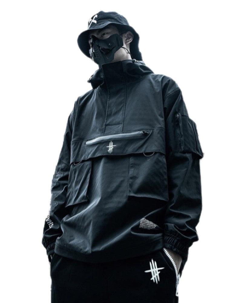 Streetwear Pocket Urban Hooded Jacket